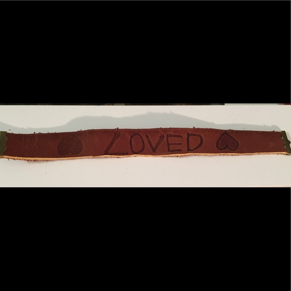 Leather bracelet